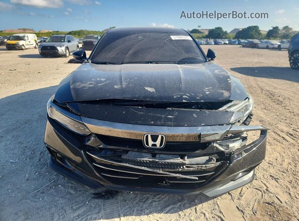 1HGCV2F32MA012504 2021 HONDA ACCORD Black 