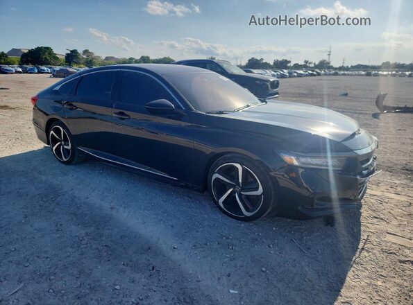 1HGCV2F32MA012504 2021 HONDA ACCORD Black 