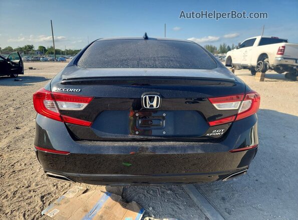 1HGCV2F32MA012504 2021 HONDA ACCORD Black 