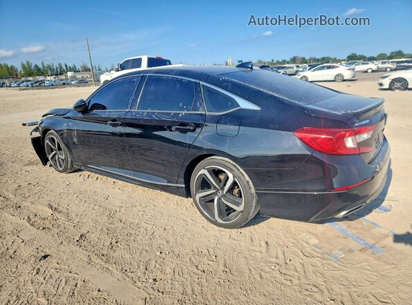 1HGCV2F32MA012504 2021 HONDA ACCORD Black 