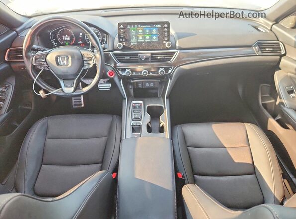 1HGCV2F32MA012504 2021 HONDA ACCORD Black 