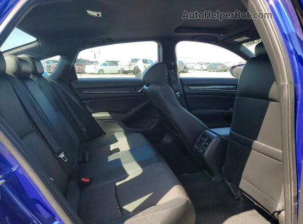 1HGCV2F32MA032087 2021 HONDA ACCORD Blue Вид задніх сидінь