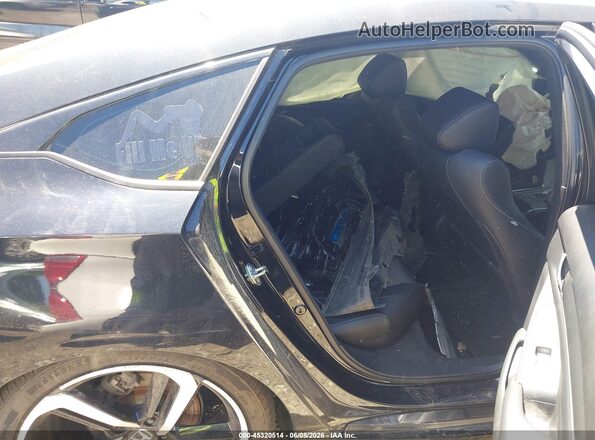 1HGCV2F33KA002707 2019 HONDA ACCORD Black 