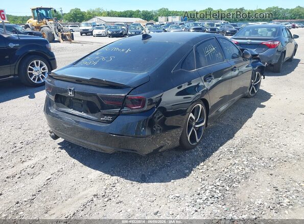 1HGCV2F33KA002707 2019 HONDA ACCORD Black 