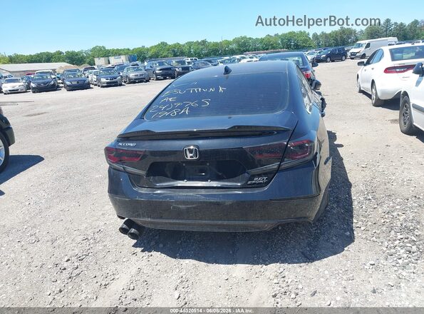 1HGCV2F33KA002707 2019 HONDA ACCORD Black 
