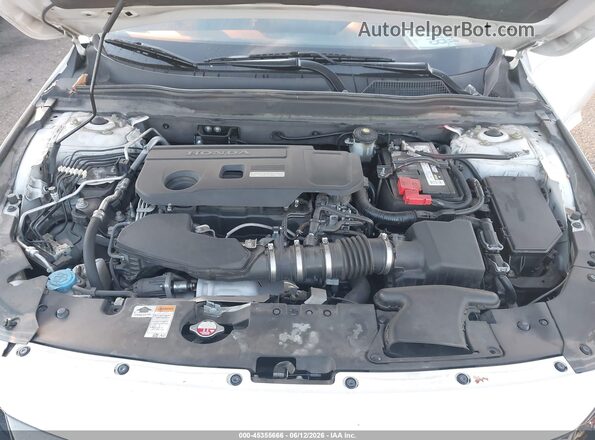 1HGCV2F33KA008314 2019 HONDA ACCORD White Հետևի տեսք