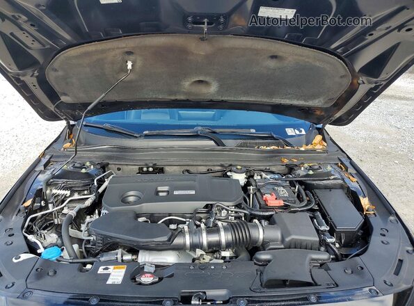 1HGCV2F33LA003227 2020 HONDA ACCORD Black Սալոնի հետևի տեսք