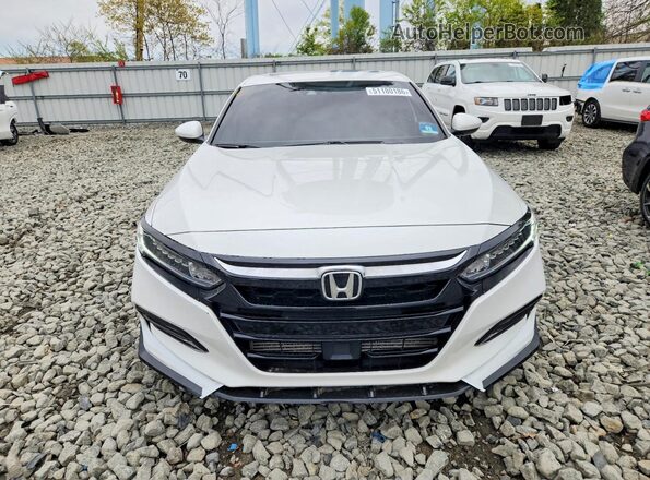 1HGCV2F33LA005415 2020 HONDA ACCORD White Front view