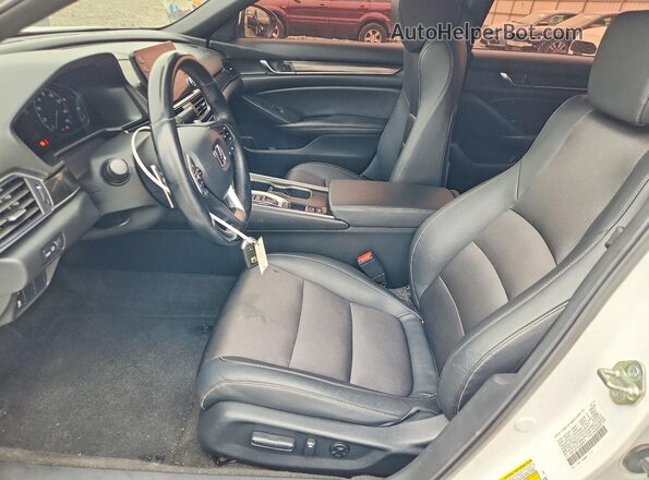 1HGCV2F33LA005415 2020 HONDA ACCORD White Front interior view