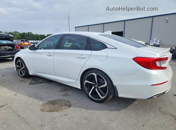 1HGCV2F33LA031884 2020 HONDA ACCORD Белый Задняя левая четверть