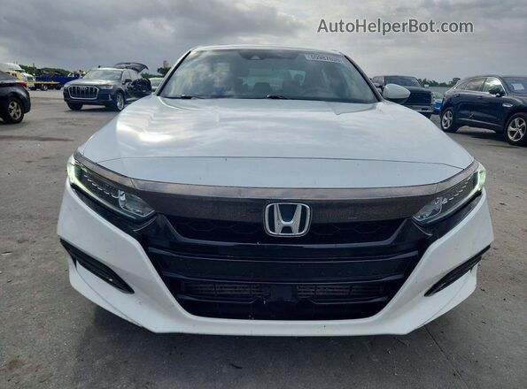 1HGCV2F33LA031884 2020 HONDA ACCORD Белый Вид спереди