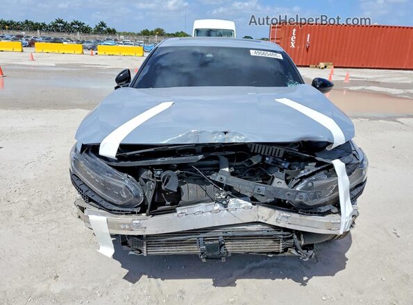 1HGCV2F33MA016206 2021 HONDA ACCORD Gray Front view