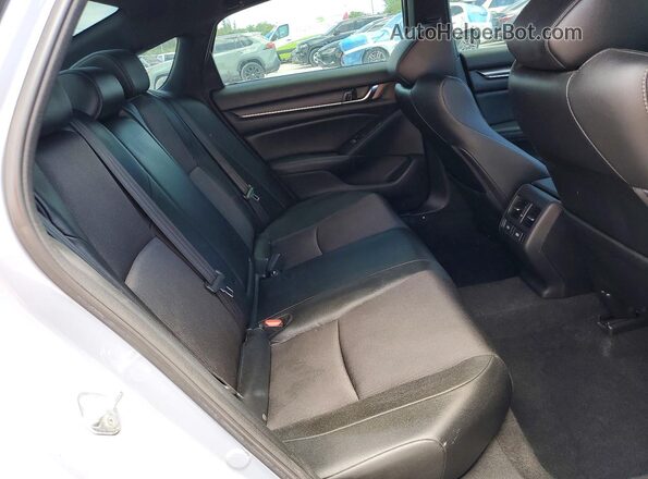 1HGCV2F33MA016206 2021 HONDA ACCORD Gray Rear seats view
