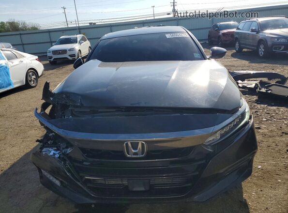1HGCV2F34KA010413 2019 HONDA ACCORD Черный 