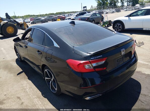 1HGCV2F34KA011271 2019 HONDA ACCORD Черный 