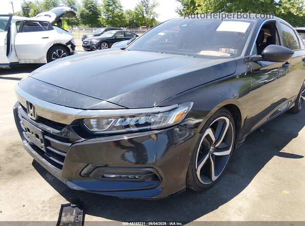 1HGCV2F34KA011271 2019 HONDA ACCORD Черный 