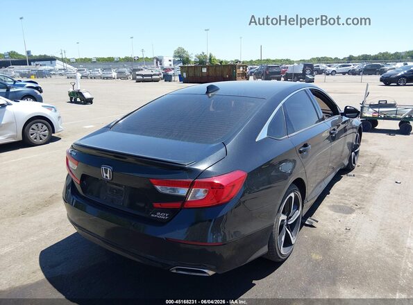 1HGCV2F34KA011271 2019 HONDA ACCORD Черный 