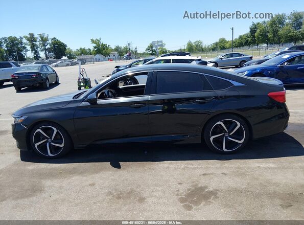 1HGCV2F34KA011271 2019 HONDA ACCORD Черный 
