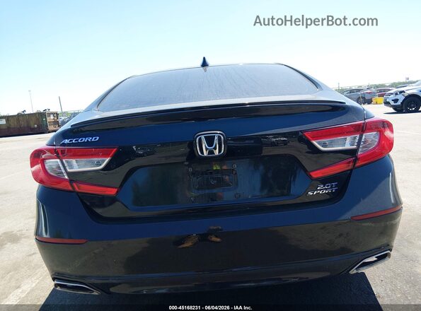 1HGCV2F34KA011271 2019 HONDA ACCORD Черный 