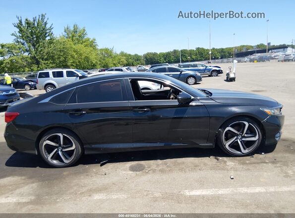 1HGCV2F34KA011271 2019 HONDA ACCORD Черный 