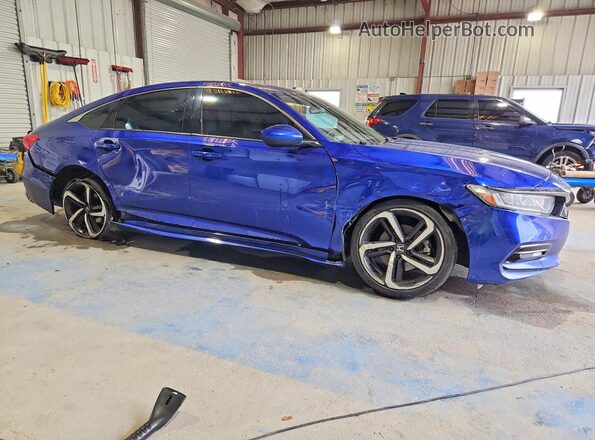 1HGCV2F34LA026516 2020 HONDA ACCORD Blue 