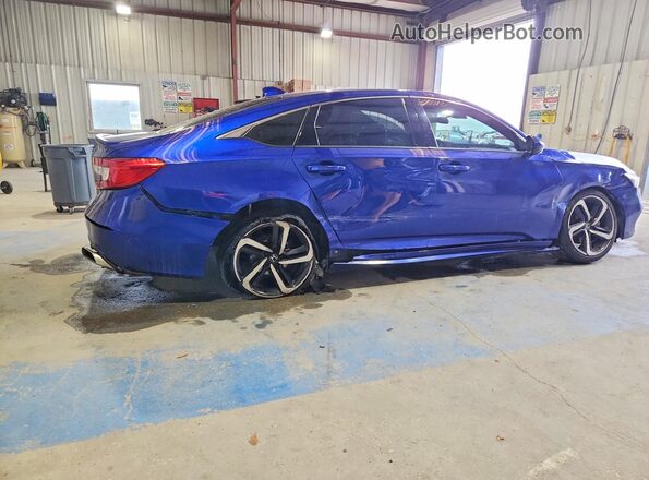1HGCV2F34LA026516 2020 HONDA ACCORD Blue 