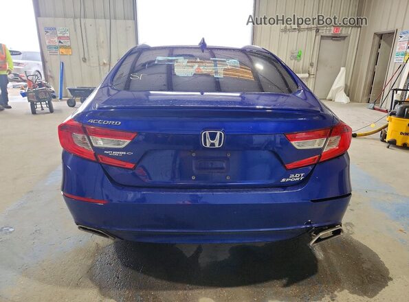 1HGCV2F34LA026516 2020 HONDA ACCORD Blue 