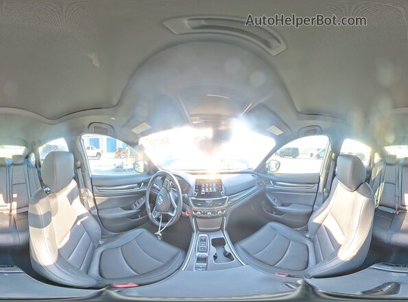 1HGCV2F34MA010723 2021 HONDA ACCORD Серебряный Панорамный вид салона 360°