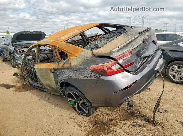 1HGCV2F35JA000519 2018 HONDA ACCORD Burn Հետևի ձախ