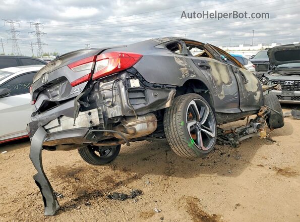 1HGCV2F35JA000519 2018 HONDA ACCORD Burn Հետևի աջ