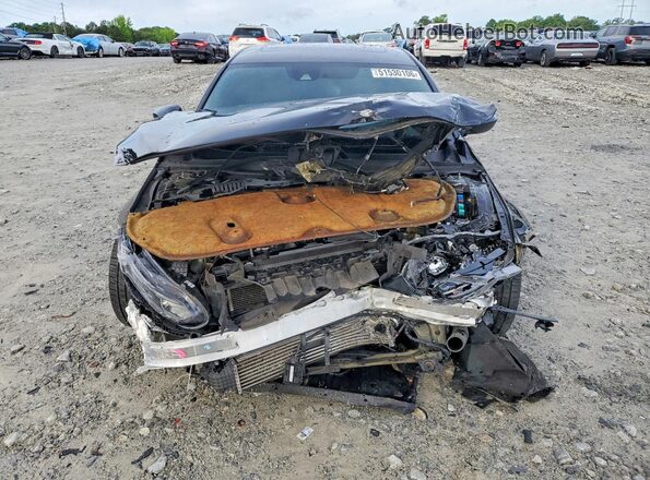 1HGCV2F35JA051969 2018 HONDA ACCORD Black Դիմացի տեսք