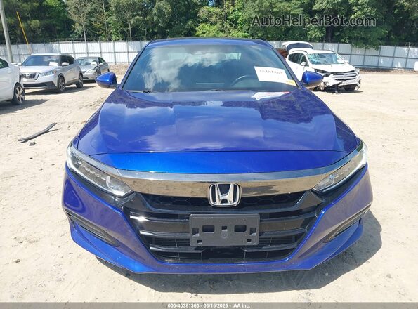 1HGCV2F35KA008668 2019 HONDA ACCORD Blue Vista interior trasera