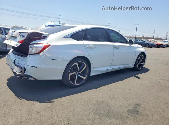 1HGCV2F35KA023641 2019 HONDA ACCORD Black Tył prawy