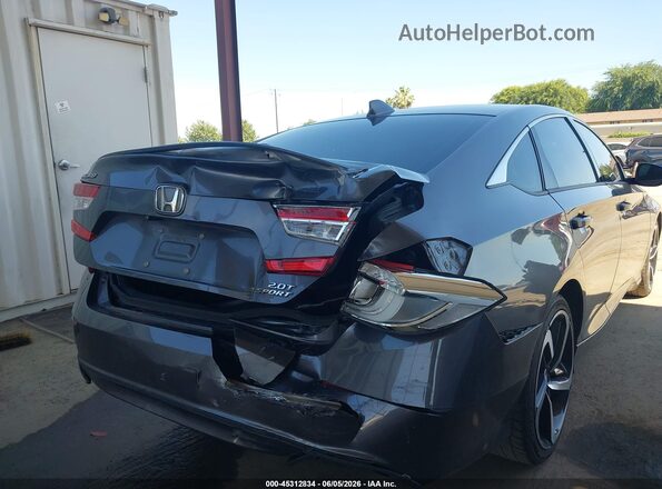1HGCV2F35KA033554 2019 HONDA ACCORD Gray 