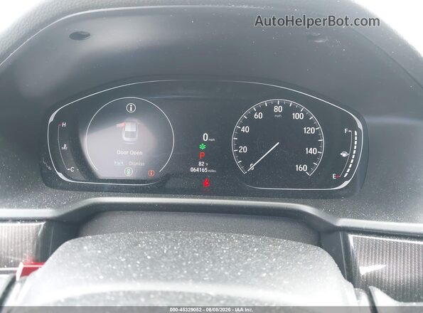 1HGCV2F35MA010472 2021 HONDA ACCORD Black უკანა სავარძლების ხედი