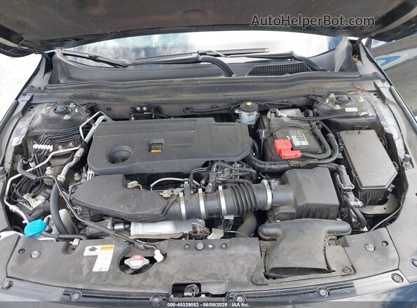 1HGCV2F35MA010472 2021 HONDA ACCORD Black უკანა ხედი