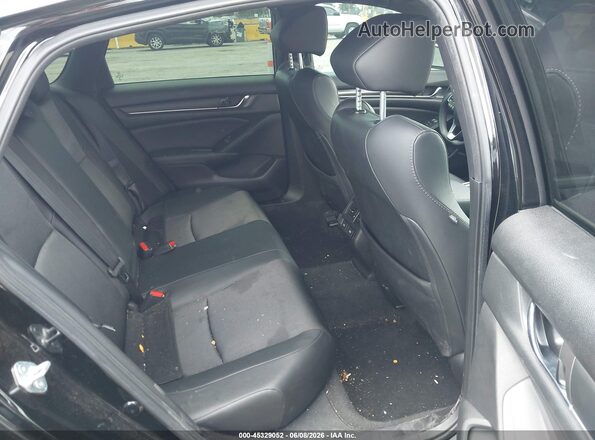 1HGCV2F35MA010472 2021 HONDA ACCORD Black VIN კოდის სტიკერის ხედი