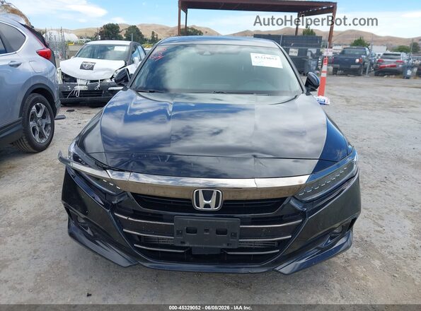 1HGCV2F35MA010472 2021 HONDA ACCORD Black სალონის 360-გრადუსიანი ხედი