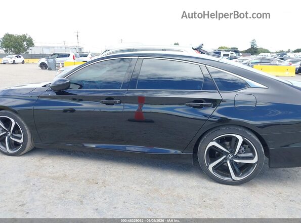 1HGCV2F35MA010472 2021 HONDA ACCORD Black 