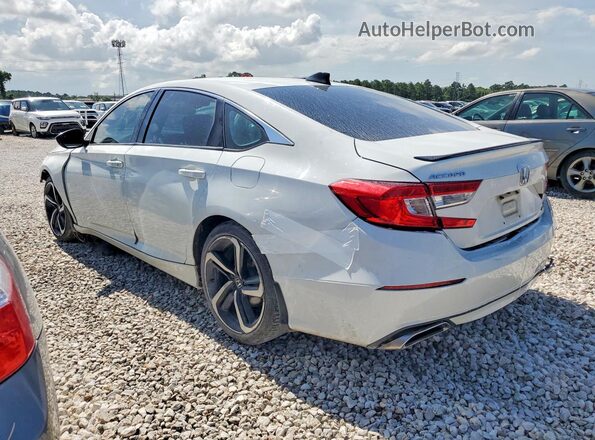 1HGCV2F35MA018359 2021 HONDA ACCORD Белый Задняя левая четверть