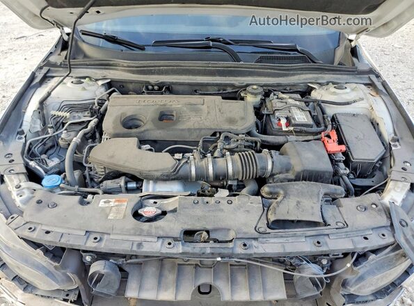 1HGCV2F35MA018359 2021 HONDA ACCORD Белый Вид задней части салона