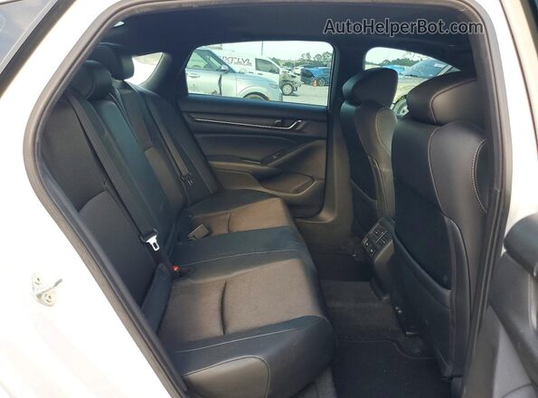 1HGCV2F35MA018359 2021 HONDA ACCORD Белый Вид задних сидений