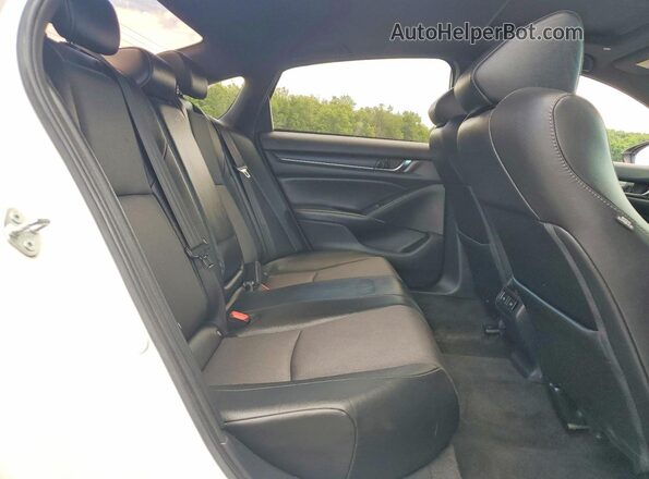1HGCV2F35MA027028 2021 HONDA ACCORD Белый Вид задних сидений