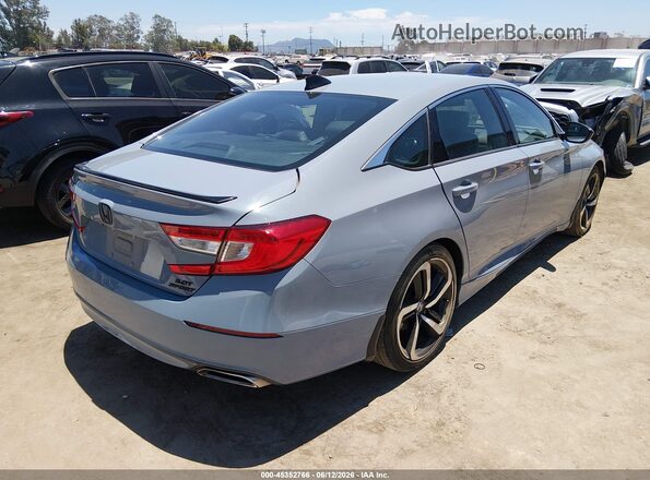 1HGCV2F35MA029779 2021 HONDA ACCORD Gray Rear right
