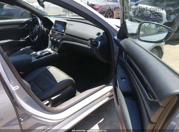1HGCV2F35MA029779 2021 HONDA ACCORD Gray Front interior view