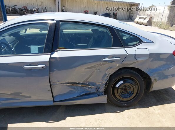 1HGCV2F35MA029779 2021 HONDA ACCORD Gray Front view