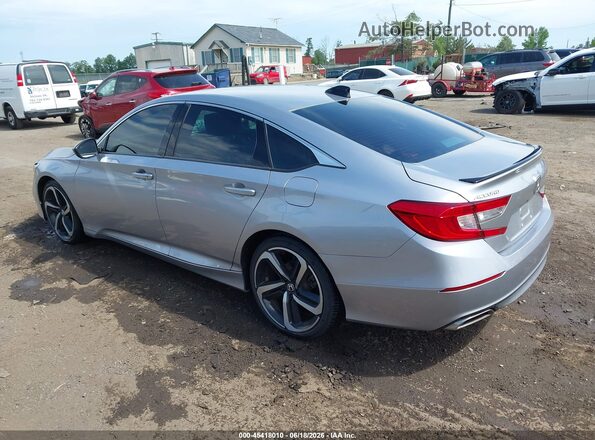 1HGCV2F35NA009128 2022 HONDA ACCORD Silver უკანა მარცხენა