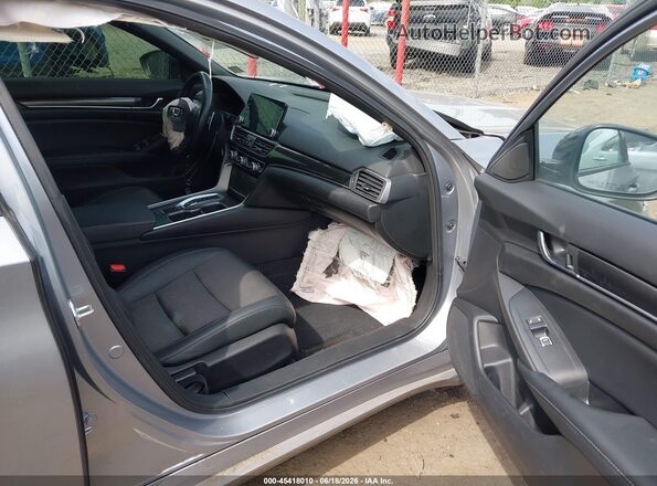 1HGCV2F35NA009128 2022 HONDA ACCORD Silver წინა სალონის ხედი