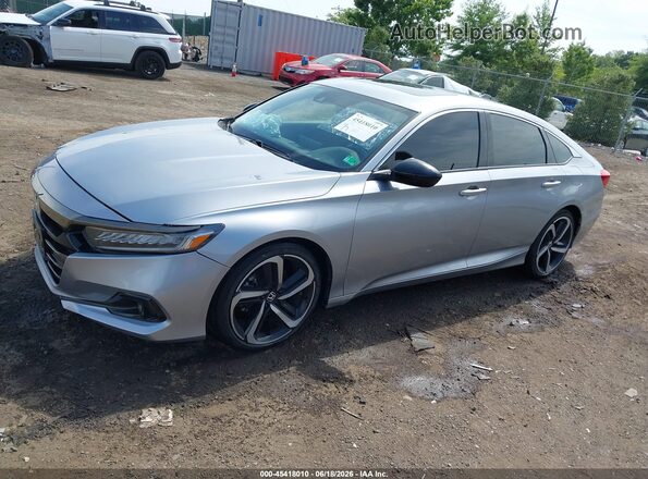 1HGCV2F35NA009128 2022 HONDA ACCORD Silver 