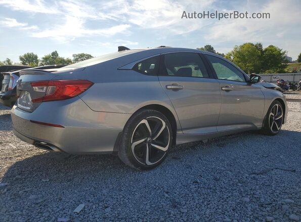 1HGCV2F35NA015849 2022 HONDA ACCORD Silver Հետևի աջ